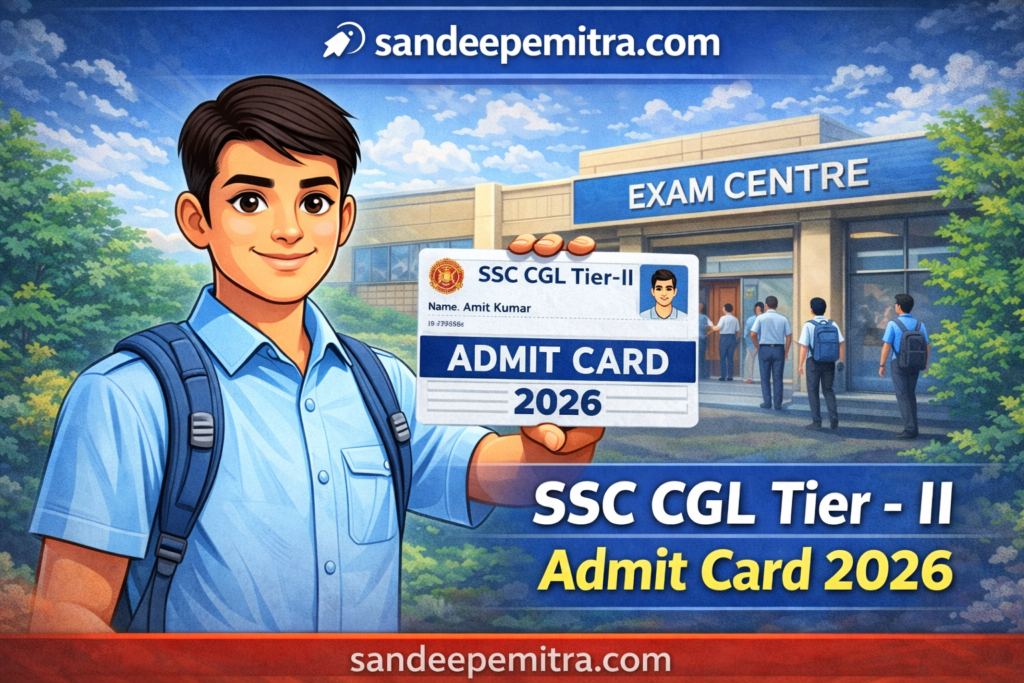 SSC CGL Tier - II Admit Card 2026