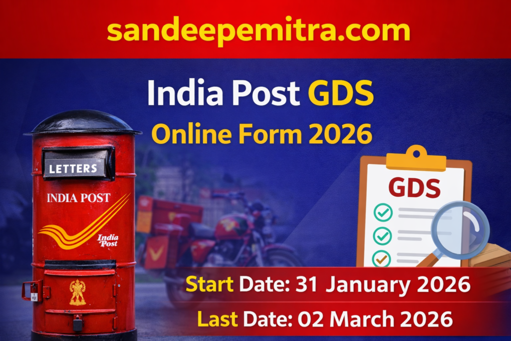 India Post GDS Online Form 2026